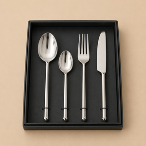 Juego de Servidores de Ensalada Celebrate, Cuchara y Tenedor de Metal para Servir, en Caja de Regalo, Aptos para Lavavajillas, Vajilla Moderna - Product Image 3