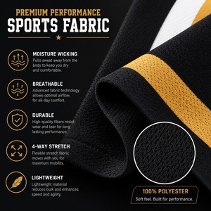 Ensemble de maillots de sport de lacrosse pour hommes, légers et à séchage rapide, pour les entraînements et les matchs en équipe - Product Image 5