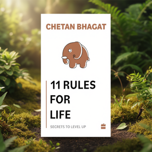 11 règles pour la vie par l'auteur Chetan Bhagat, livre broché personnalisé, impression de couverture souple - Product Image 3