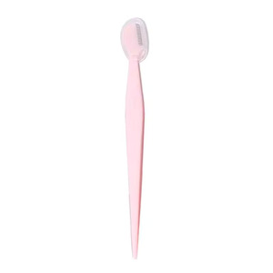 Rasoir à sourcils en plastique avec pointe dentelée, outil de maquillage de précision pour le modelage des sourcils, manche coloré avec capuchon - Product Image 6