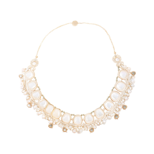 Jewelemarket Heritage Kundan Stone and <b>Pearl</b> <b>Necklace</b> <b>Set</b> Fine Jewelry 10575542WH - Product Image 1