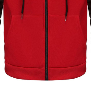 Sudadera con capucha y cremallera completa personalizada – 100% algodón premium, forro polar, color liso, cremallera completa, ajuste cómodo, OEM y marca privada Ava - Product Image 3