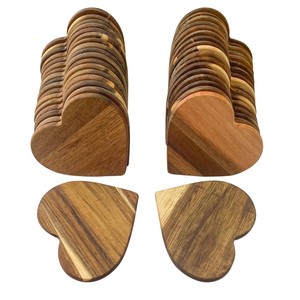 Sous-verres et dessous-de-plat en bois de Sheesham, fabrication sur mesure, vente en gros |   Aqdus Saleem Inde - Product Image 4