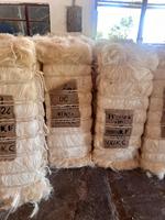 Fibre de sisal 100 % polyester de haute qualité, écologique, antibactérienne, pour la fabrication de fil, prix de gros réduits