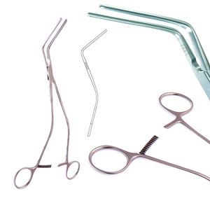 Hayes Atrauma Juego de instrumentos quirúrgicos de acero inoxidable de alta calidad Abrazadera de anastomosis sigmoide Ángulo de 20 cm Fabricado en Pakistán - Product Image 1