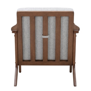 Chaise longue minimaliste moderne en bois pour la maison Mobilier de salle à manger et de salon convertible Design classique - Product Image 2