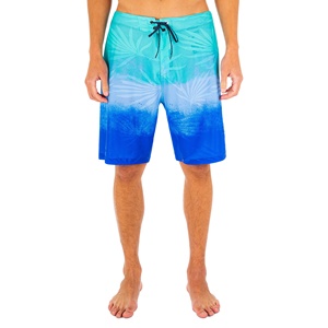 Shorts décontractés pour hommes personnalisés en gros avec short de plage en maille imprimé pour hommes - Product Image 3
