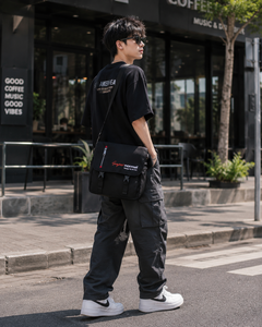 Sac EDC imperméable de haute qualité, sac à bandoulière, sac de poitrine, sac bandoulière streetwear, sac messager pour femmes, hommes, unisexe - Product Image 5