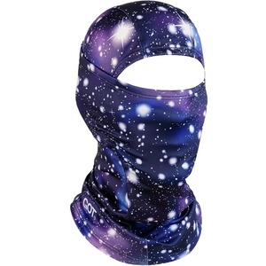 GOT Galaxy Print Balaclava - Máscara facial unisex para exteriores, cobertura total, para adultos, 56-58 cm, poliéster elástico, 2027 - Product Image 1