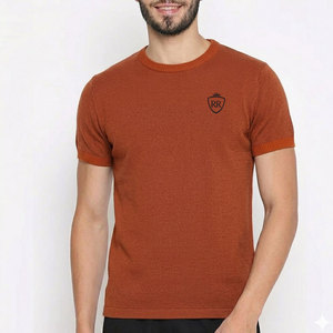 Camiseta Básica de Moda para Hombre, Camisetas Casuales para Gimnasio, Elásticas, 100% Algodón, Ligeras, Transpirables, para Entrenamiento, Uso Diario, Manga Corta - Product Image 1