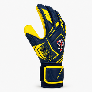 Premium Leather Soccer Goalkeeper <b>Gloves</b> Breathable Finger Protection Durable <b>Grip</b> Palm Secure Wrist Closure Club Training Match - Product Image 2
