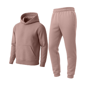 Conjunto Deportivo de Invierno Ecológico y Casual para Hombre, Más Vendido, de Color Sólido, Talla Grande, Tejido de Spandex/Algodón, Diseño Personalizado - Product Image 3