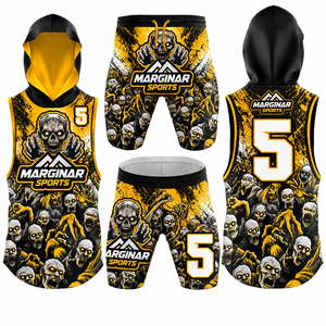 Uniforme Personalizado de Fútbol Americano 7on7 para Adultos, Ropa Deportiva con Absorción de Humedad, Elástica y de Alto Rendimiento con Impresión por Sublimación - Product Image 2