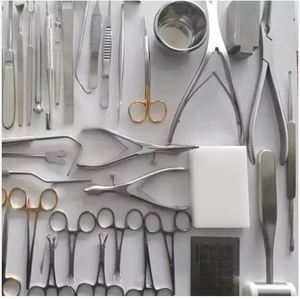 Ensemble d'instruments chirurgicaux orthopédiques de haute qualité pour la rotule, 53 pièces, en acier inoxydable allemand, forceps manuels, certifié CE, classe MEDIVA - Product Image 4