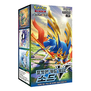 Boîte de boosters Pokémon Sword v, jeu de cartes à collectionner coréen, cartes de collection populaires d'anime, collection de cartes scellées en usine - Product Image 2