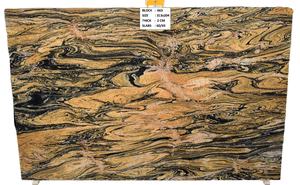 หินแกรนิตฟิวชั่นโกลด์ขัดเงาสำหรับเคาน์เตอร์ อนุสรณ์สถาน หลุมฝังศพ โครงการต่างๆ หินเกรดส่งออก - Product Image 6
