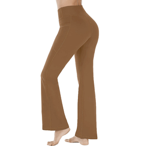 Pantalon évasé pour femme très demandé, style vintage, grande taille, taille élastique, 100% coton, imperméable, respirant, séchage rapide - Product Image 6