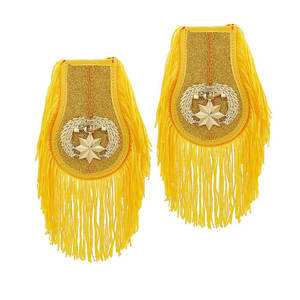 Epaulettes de Uniforme Ceremonial de Color Sólido, Estilo Moderno, Hechas Profesionalmente, Venta al Por Mayor - Product Image 1