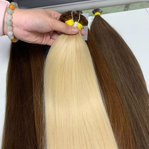 Extensiones de Cabello Humano Vietnamita 100% con Punta Plana, Precio al por Mayor, Suaves, Sin Enredos y Duraderas, Precio de Fábrica - Product Image 1