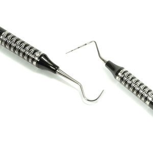 Sonde parodontale double embout en acier inoxydable de haute qualité, instrument d'examen de précision pour clinique dentaire - Product Image 1