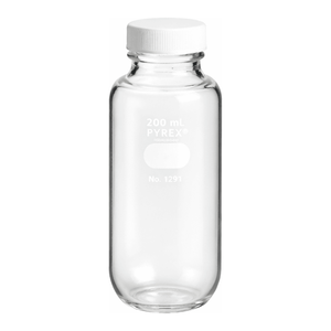 Bouchon à vis en polypropylène blanc GPI 38-400 avec joint en PTFE pour flacons de laboratoire - Product Image 3