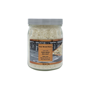 Aromasong Int. Sel de bain de la Mer Morte personnalisable, parfum floral, 11 lb, marque privée, naturel, synthétique, thérapeutique, riche en minéraux, US - Product Image 1