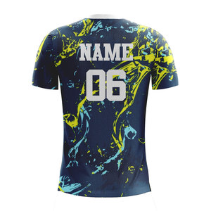Fully sublimation Printed Soccer Jersey <b>Heat</b> Transfer Printing Personalized Football Shirts Lightweight fabric soccer shirt - Product Image 2