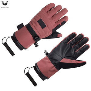 Outdoor Sports Customized Size Without Logo Hand Made Competitive Price Anti <b>Slip</b> Heated Waterproof Breathable Ski Gloves - Product Image 5
