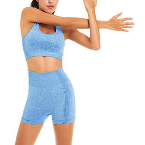 Ensembles de sport élégants pour femmes, imperméables, à séchage rapide, respirants, shorts de yoga, hauts unis, ensemble décontracté 2 pièces pour femmes - Product Image 5