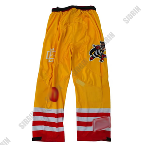 Pantalon de hockey sur roulettes personnalisé Sibrin, imprimé par sublimation, protection UV, maille polyester, rembourrage Cordura, protection professionnelle pour le hockey - Product Image 1