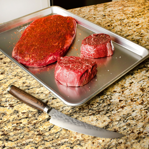 Cuchillo Deshuesador de Damasco Forjado a Mano, Cuchillo Profesional para Recortar y Deshuesar Carne, Cuchilla de Cocina de Acero Inoxidable Afilada como una Navaja - Product Image 2
