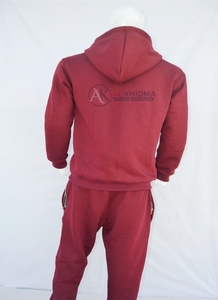 Survêtement à capuche unisexe en molleton d'automne 100% coton biologique, logo personnalisé, OEM ODM, fabricant, fournisseur en gros - Product Image 2