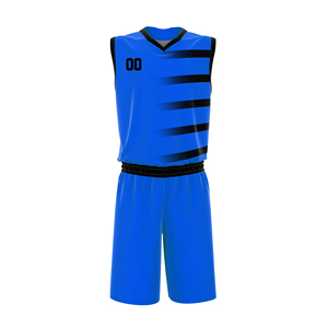 Quick Dry Anti-UV Sports Performance Plus Size Available Custom Breathable Basketball Uniform Jersey Shorts Set - Product Image 3