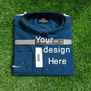 Formele Hot Selling Custom Logo Shirt Lange Mouw Heren Shirts Formele Office Jurk Shirt Voor Mannen Fabrikant Leverancier Van Bd