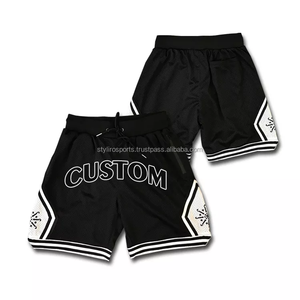 Pantalones cortos de malla con cintura elástica a la moda de verano para hombre, pantalones cortos de algodón transpirables de secado rápido, cordón informal, diseño de sublimación estampado XS - Product Image 4