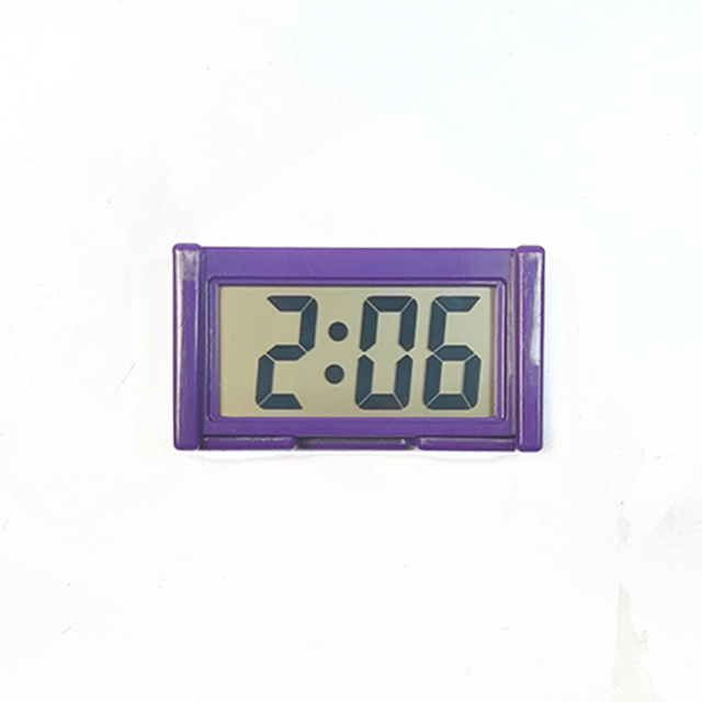 LCD Mini Desk Clock for Kids Children Interior Accessory Cars Alarm Clock Digital Table Clock