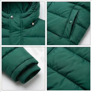 2025 Pakistan fabriqué de haute qualité nouveau hiver chaud toile doudoune poches imperméables manches longues dernière conception avant - Product Image 4