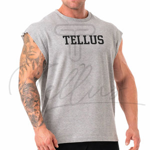 Camiseta sin Mangas Casual para Hombre, Diseño Personalizado OEM, 100% Algodón, Secado Rápido, Transpirable, Colores y Diseño Personalizables - Product Image 3