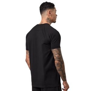 Men’s Charcoal Grey Athletic Jersey <b>TShirt</b> Short Sleeve Breathable Lightweight Workout Running Fitness Casual Sportswear Gym Top - Product Image 2