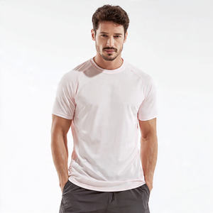 Men 100% <b>Polyester</b> Dry T Shirt Slim Fit Regular Quick Dry Tee Shirt Men's Workout Fitness Wear Athletic Dry <b>TShirt</b> Men - Product Image 3