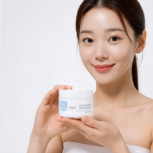 [ROOICELL] ครีมบำรุงผิวหน้า K-Beauty ไฮยาลูรอนิค แอซิด มอยส์เจอร์ ล็อค 50 กรัม อควา ซุปเปอร์ วอเตอร์ดรอป มอยส์เจอร์ ครีม - Product Image 1