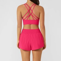 Ensemble robe et jupe de pickleball pour femmes, color block, été, séchage rapide, coupe compressée, vêtements de sport