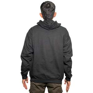 Sweat-shirt à capuche zippé pour homme, couleur unie, coupe classique, vêtement décontracté pour l'automne, tissu polaire - Product Image 3