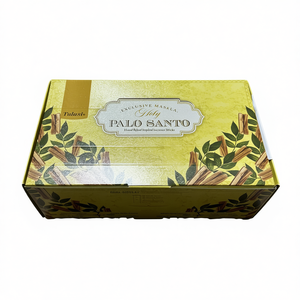 Bastoncini di incenso Palo Santo, arrotolati a mano, alle erbe, set da 12 confezioni in scatola, legno aromatico indiano, per tutte le stagioni, fatti a mano - Product Image 2