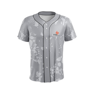 เสื้อเบสบอลผู้หญิงไซส์พลัส โพลีเอสเตอร์ 100% พิมพ์ลายด้านหน้า แขนสั้น ระบายอากาศ ซึมซับเหงื่อ แห้งเร็ว แบบยูนิฟอร์ม - Product Image 1
