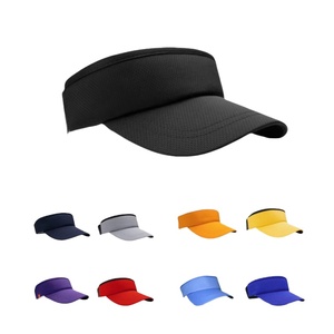 Custom Polyester Customized Elastic Breathable Visor Multi-Color Golf Running Beach Sun Visor <b>Hat</b> Custom Elastic <b>Band</b> for Visor - Product Image 1