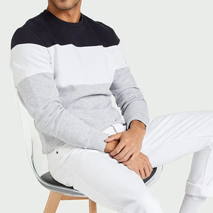 100% Cotton Casual Solid Heavyweight Men Sweatshirt New Design Hot Selling Solid Pattern Low Moq Best Quality Men - Product Image 5