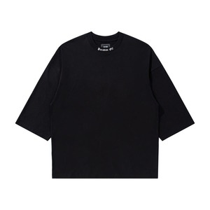 เสื้อยืดโอเวอร์ไซส์พิมพ์ลายสำหรับผู้ชาย ทรงหลวมไหล่ตก ดีไซน์กราฟิกทันสมัย แขนสั้น สวมใส่สบายๆ สไตล์ลำลองในเมือง - Product Image 1
