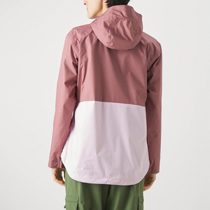 Eco-Friendly Custom Made Women Windbreaker Jacket High Quality 100% Nylon Lightweight Full Zip Waterproof Satin Jacket - Product Image 4