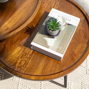 Table basse en bois Vandana Astra Vista pour salon moderne et décoration contemporaine - Product Image 2